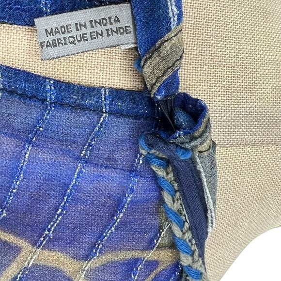 Anthropologie Bl-nk London Senta Top Floral Print Sequin Sheer Plus Size 1X - Picture 14 of 16